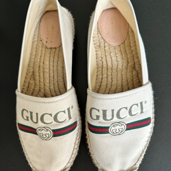 Women’s Gucci Cloth Espadrilles - Picture 5 of 11